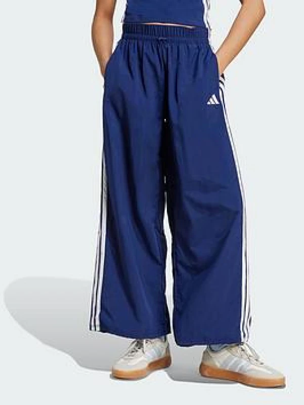 Image of Adidas Woven womens parachute trousers adidas Essentials 3-Stripes Woven Beige Female M