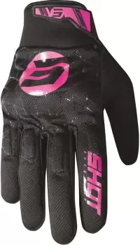 Image of Shot Drift Spider Motocross Gloves, black-pink, Size 3XL, black-pink, Size 3XL