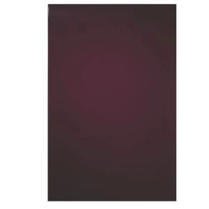 image of Cooke Lewis Gloss Aubergine Slab Clad on base panel 594 mm