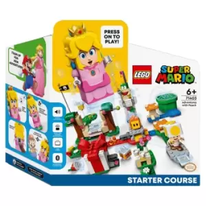 image of LEGO Super Mario Adventures Princess Peach Starter Course Set (71403)