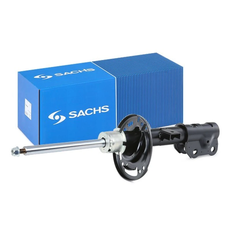 Image of SACHS 317 514 Shock absorber Front Axle Left, Gas Pressure, Twin-Tube, Suspension Strut, Top pin Shock Absorber (854)
