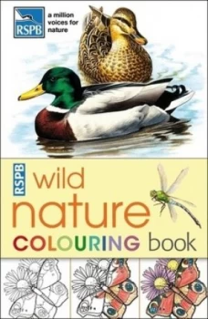 Image of RSPB Wild Nature Colouring Book by
