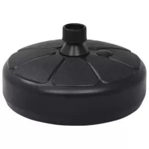 Vidaxl Umbrella Base Sand/Water Filled 15 L Black