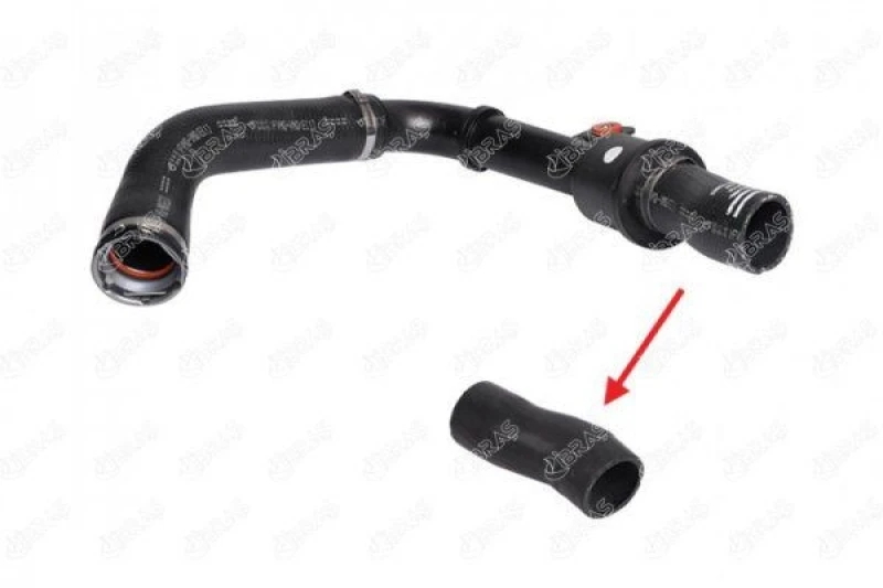 Image of IBRAS Charger intake hose IBRAS 15927