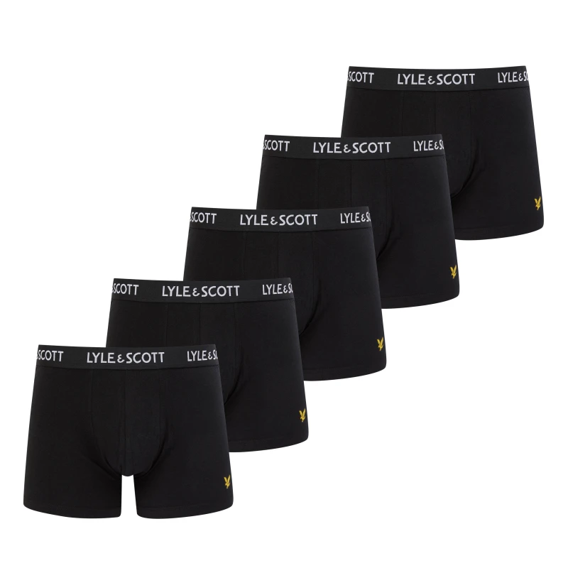 Image of Lyle and Scott Mens Core Trunk Black male Medium