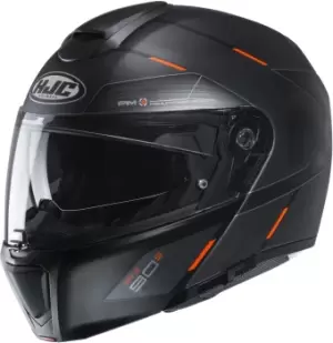 image of HJC RPHA 90s Bekavo Helmet, black-red Size M black-red, Size M