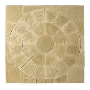 image of York Gold Paving Circle Squaring Off Pack