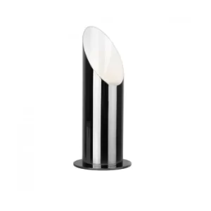 Image of Black Chrome Floor Uplighter