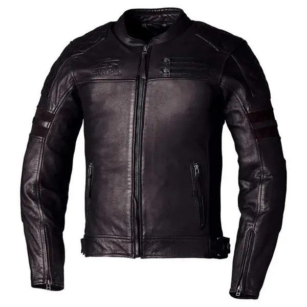 Image of RST IOM TT Hillberry 2 CE Leather Jacket Men Brown Size 50