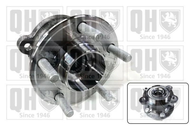 Image of QUINTON HAZELL Wheel bearing kit QUINTON HAZELL QWB1638