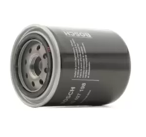 Image of Bosch Oil filter F 026 407 198 Engine oil filter NISSAN,TERRANO II (R20),Patrol GR V SUV (Y61),PRIMERA (P11),PRIMERA Hatchback (P11)