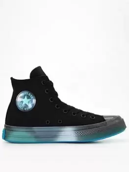 image of Converse Chuck Taylor All Star CX Spray Paint - Black/Blue, Size 6, Men