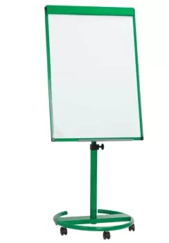 Ultramate Magnetic Round Base Flip Chart Easel - Green