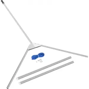 Image of VEVOR Aquatic Weed Cutter, 30" Cutting Path Water Grass Cutter, Stainless Steel Blades Lake Weed Cutter, Weed Rake with 33 ft. Rope, Blade Covers, and