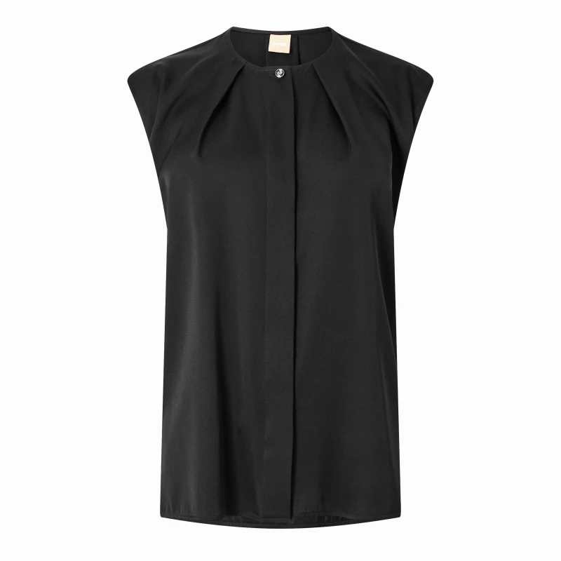 Image of Boss Womens Bielli Short Sleeve Blazer Black female 6 (XS)