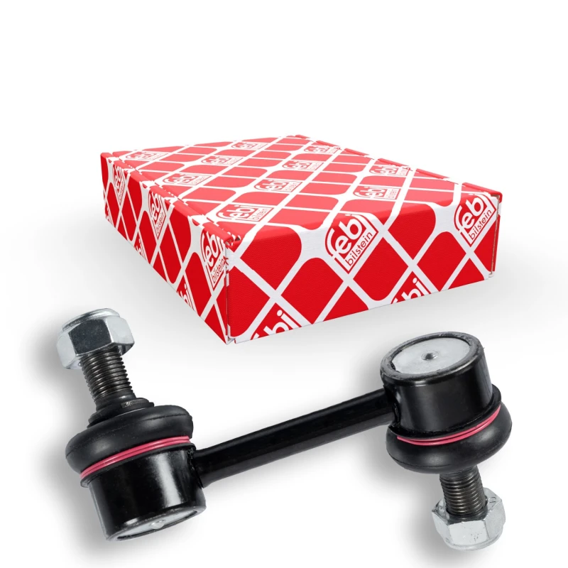 Image of FEBI BILSTEIN 48039 Anti-roll bar link Rear Axle Right Steel Link Stabiliser (3229)