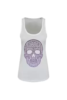 Image of Pictoric Skull Vest Top