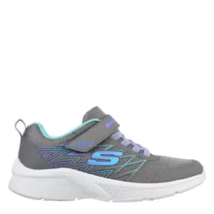 image of Skechers Microspec Runners Child Girls - Grey