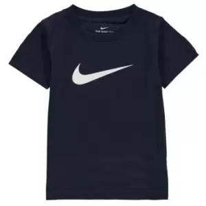 Image of Nike Swoosh Tee Inf00 - Blue