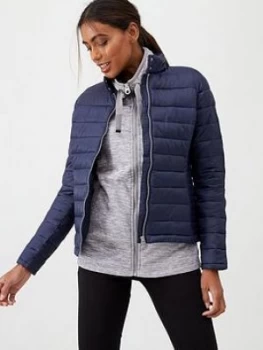 image of Regatta Karena Water Repellent Padded Jacket - Navy, Size 10, Women