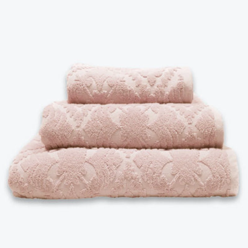 Image of Allure Bath Fashions Country House Jacquard Bath Sheet - Blush