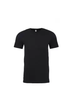 Image of Suede Feel Crew Neck T-Shirt