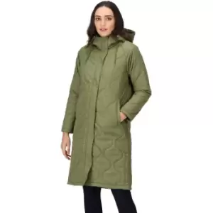 Image of Regatta Womens Jovie Long Length Padded Insulated Coat 20 - Bust 45' (114cm)