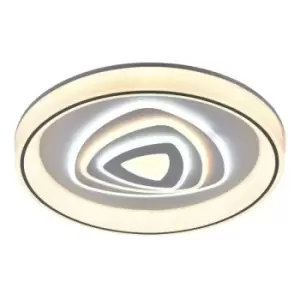 Image of Cristal Saren Dimmable Smart LED Ceiling Light 110W 3CCT 48cm Round