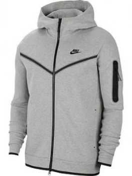 Image of Nike Sportswear Tech Fleece Zip Hoodie - Grey