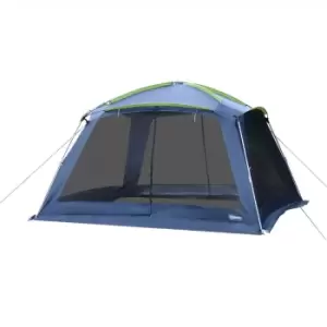 Image of Outsunny Camping Tent Sun Shelter Shade Garden Outdoor Dark Green