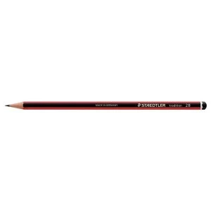 image of Staedtler Tradition 110 2B Cedar Wood Pencil Pack of 12 Pencils