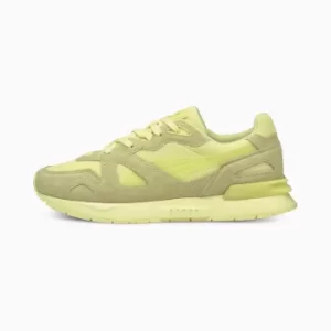 Image of Mens PUMA Mirage Mox Mono Trainers, Yellow Pear/White Size 10 Shoes