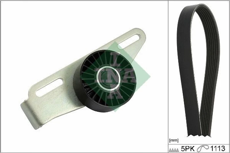 Image of V-Ribbed Belt Set INA 529 0441 10