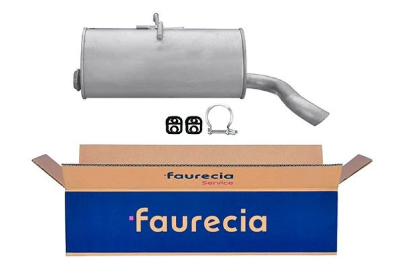 Image of Rear silencer HELLA 8LD 366 027-841