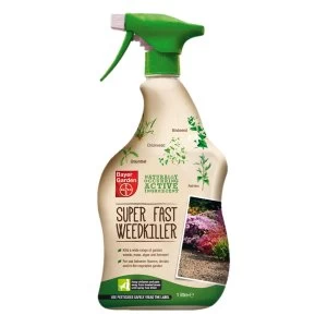 image of Bayer Natural Super-Fast Weed Killer - 1 Litre