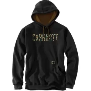 Image of Carhartt Mens Camo Logo Capsule Loose Fit Sweater S - Chest 34-36' (86-91cm)