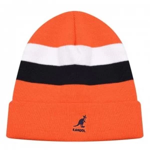Image of Kangol Stripe Beanie - Orange