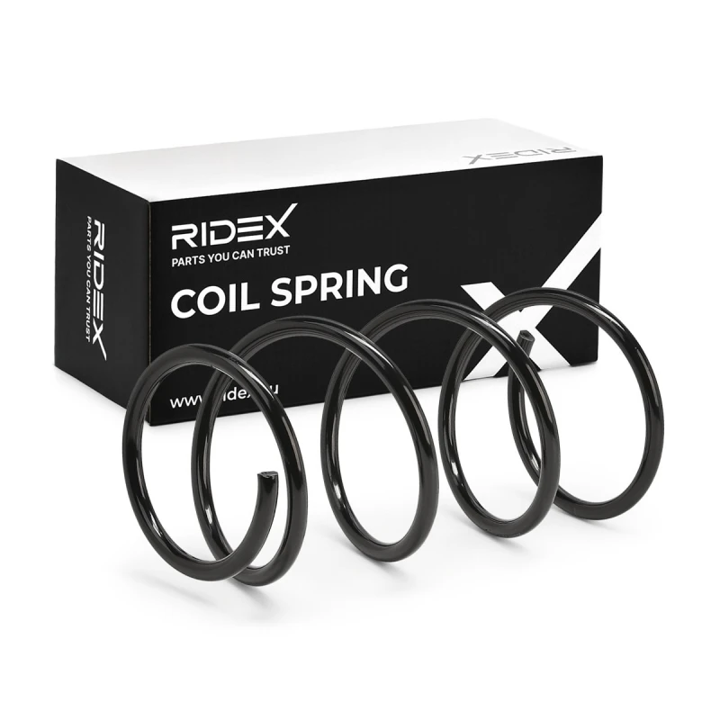 Image of RIDEX 188C0809 Coil spring Front Axle Coil Spring (188)