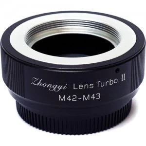 image of Zhongyi Lens Turbo Adapters ver II for M42 Lens to Micro Four Thirds Camera