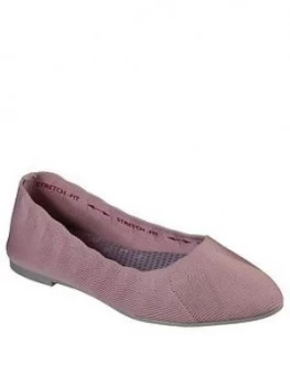 image of Skechers Bewitch Ballerina - Rose, Rose, Size 4, Women