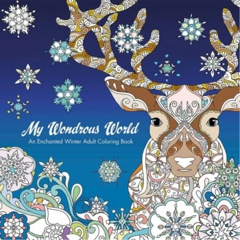 Image of My Wondrous World: Enchanted Winter Adult Coloring Book
