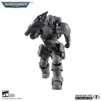 image of McFarlane Warhammer 40,000 7 Action Figure - Space Marine Reiver with Grapnel Launcher (Artist Proof)