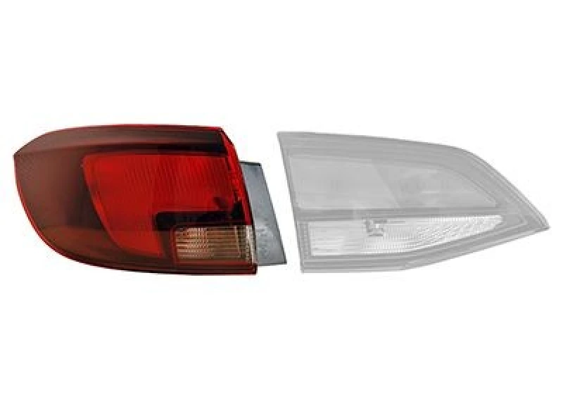 Image of VAN WEZEL Rear light VAN WEZEL 3811931