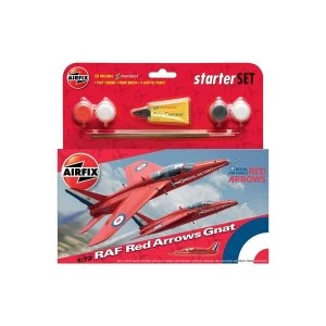 Image of RAF Red Arrows Gnat 1:72 Air Fix Small Starter Set