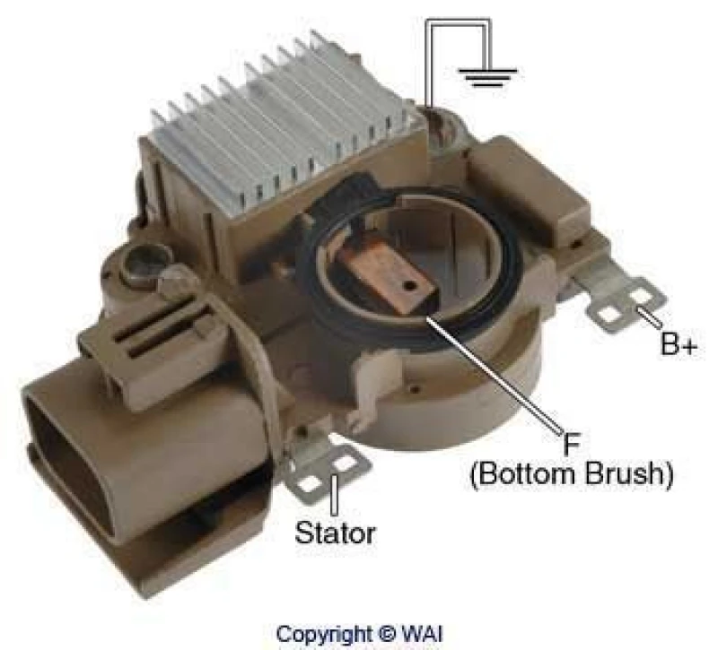 Image of WAI Alternator voltage regulator WAI IM350