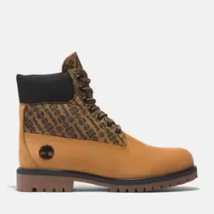 Image of Timberland Heritage 6" Boot For Men In Yellow, Size 10.5