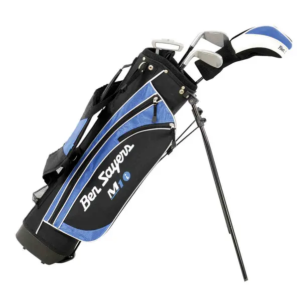 Image of Ben Sayers M1i Junior Golf Package Set w/ Stand Bag - 5-8 Year Blue G6390