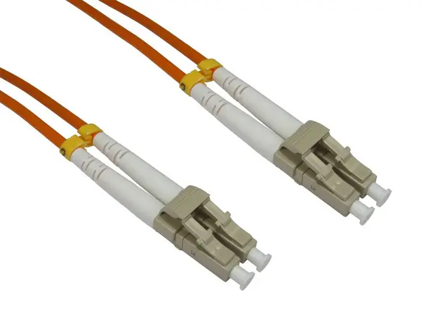 image of 2m Fibre Optic Cable OM2, LC-LC Orange