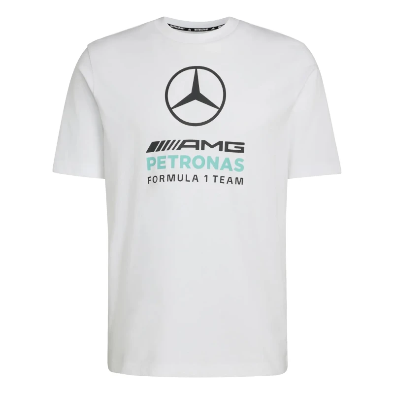 Image of Adidas Mercedes AMG Graphic T-Shirt Petronas Formula One Team DNA Blanc Male 2XL