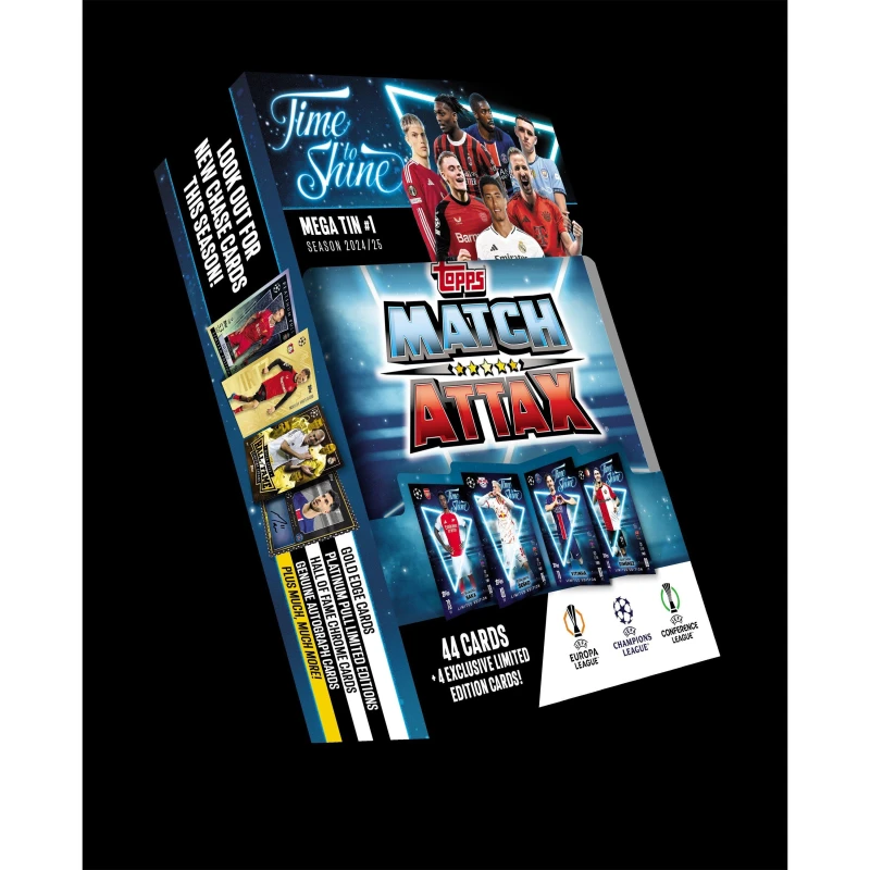 Image of Topps Attax 24/25 - Mega Tin Trading Cards One Size None 52812290000
